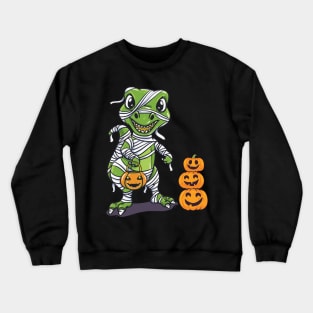 Funny Happy Halloween T-Rex graphic - perfect gift Crewneck Sweatshirt